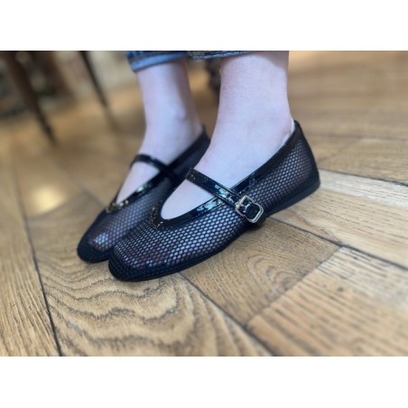 BALETTO MESH - CUIR