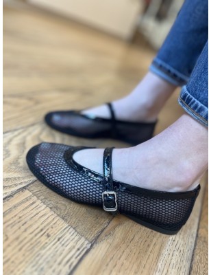 BALETTO MESH - CUIR