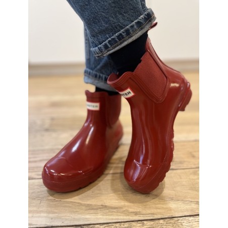 WOMAN GLOSS CHELSEA BOOT
