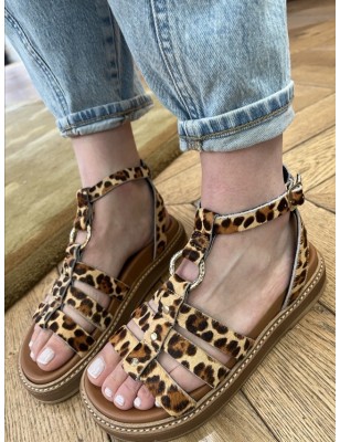SANDALE LEOPARD