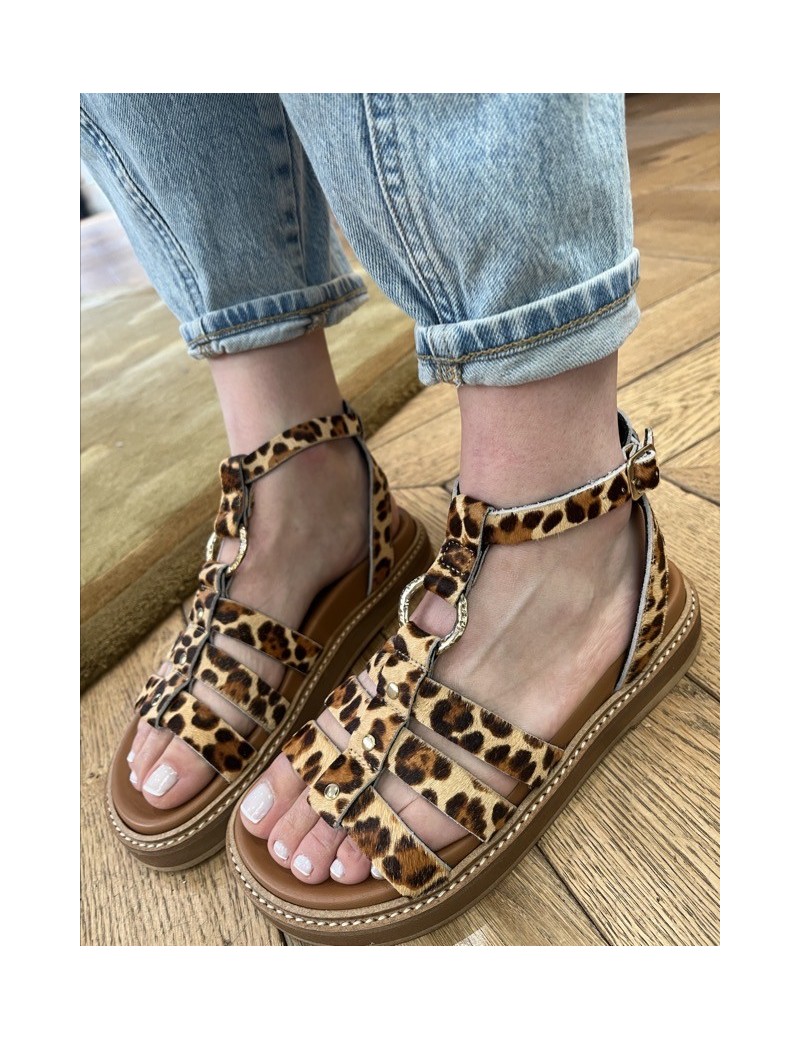 SANDALE LEOPARD