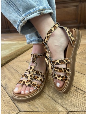 SANDALE LEOPARD