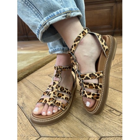 SANDALE LEOPARD