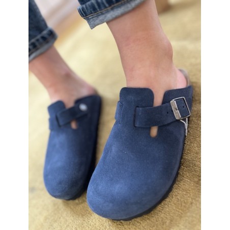 BOSTON SUEDE NAVY
