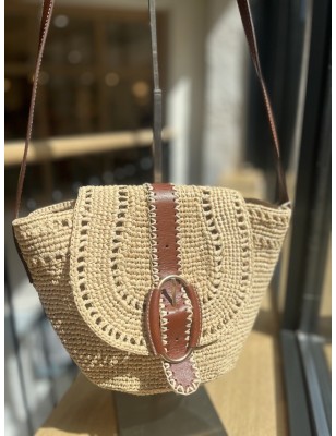 PANIER PM RAPHIA A RABAT