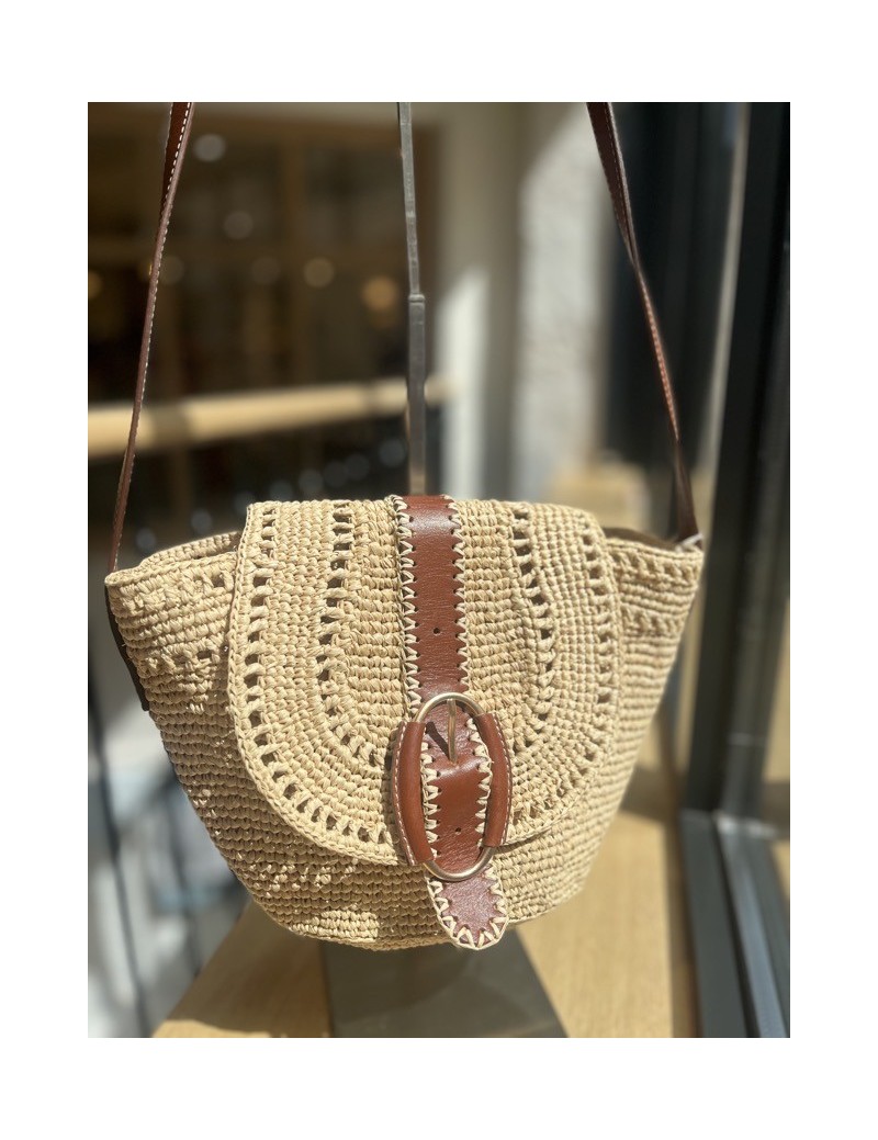 PANIER PM RAPHIA A RABAT