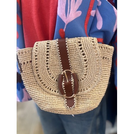 PANIER PM RAPHIA A RABAT