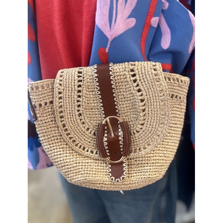 PANIER PM RAPHIA A RABAT