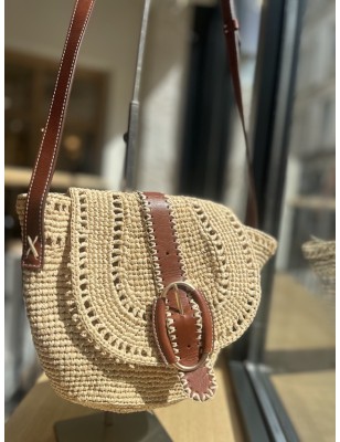 PANIER PM RAPHIA A RABAT