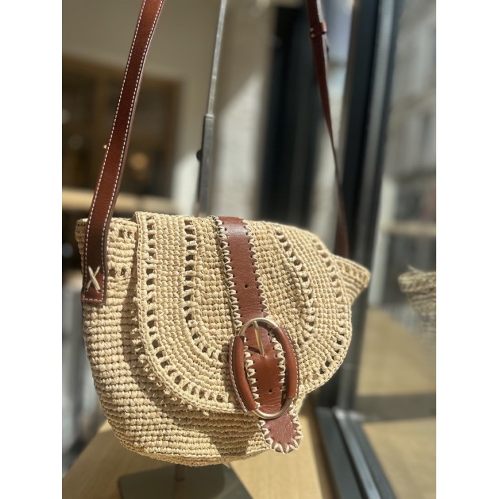 PANIER PM RAPHIA A RABAT