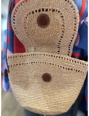 PANIER PM RAPHIA A RABAT