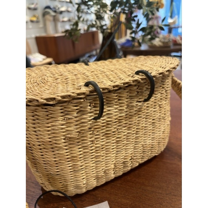 SAC MINI JEANNE EN PAILLE SAC MINI JEANNE EN PAILLE