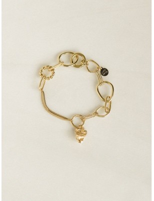 BRACELET ROCHES MAXI DORE