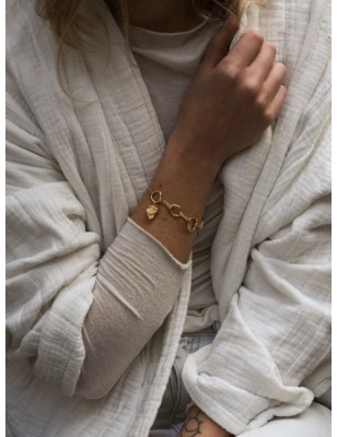 BRACELET ROCHES MAXI DORE
