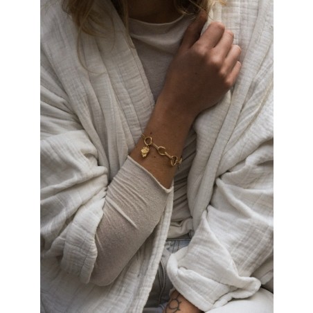 BRACELET ROCHES MAXI DORE