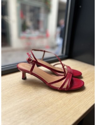 SANDALE N°464 ROUGE