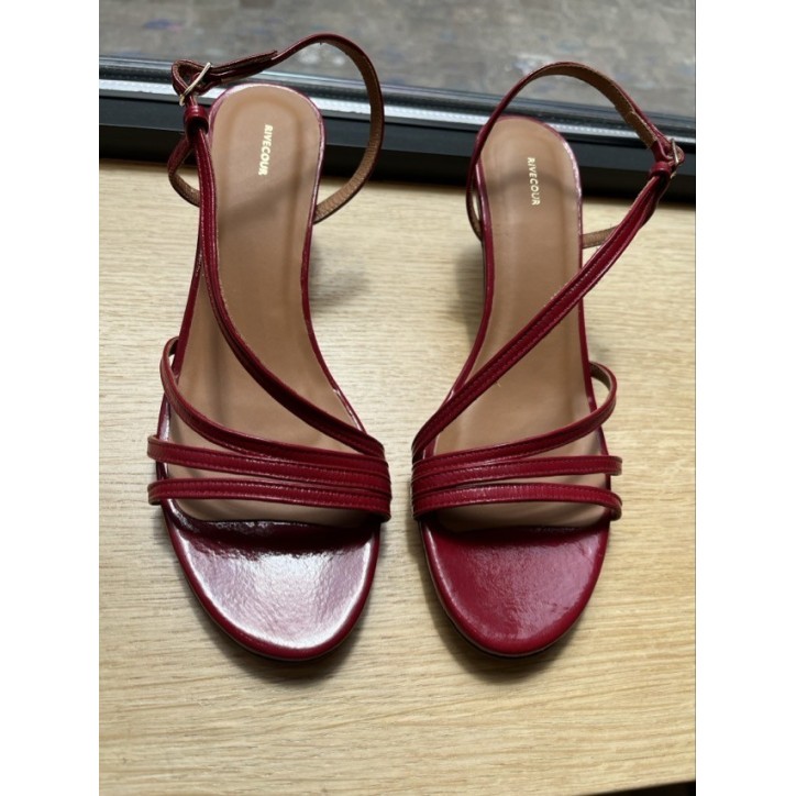 SANDALE N°464 ROUGE